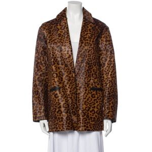 Rag & Bone Oversize Calf Hair Blazer